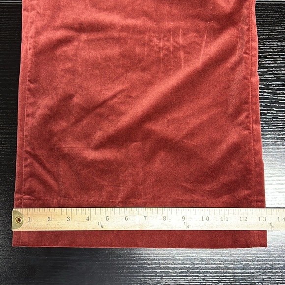 Banana Republic Red Pleated Slash Pocket Wide-Leg Pants Petite Size 4 - Picture 12 of 12